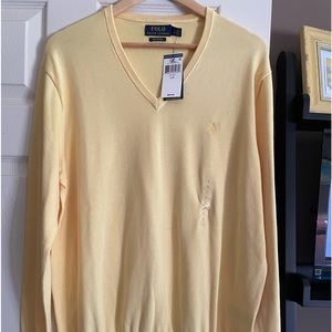 NWT Men’s Cotton Ralph Lauren Sweater